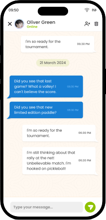 Pickleball App Screen 4